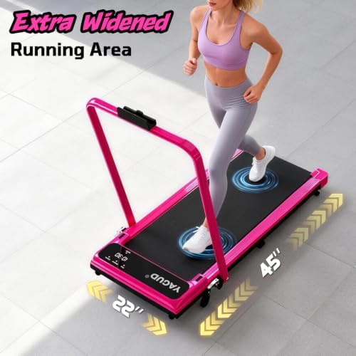 Walking Pad Treadmill for Home, Incline Walking Pad with Handle Bar - Image 3