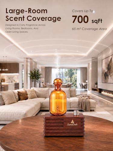 Waterless Essential Oil Diffuser for Home with 3 Oils, 4 Modes - Image 3