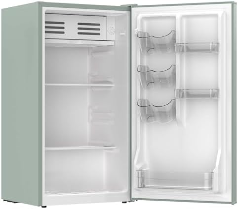 Frigidaire Refrigerator-Retro Mini Fridge Energy Saving-Adjustable Thermostat Control- Ideal for Dorm, Office, RV, Garage, Apartment 3.1 Cu Ft, GREEN - Image 3