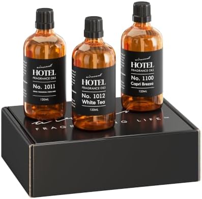 AirScent Hotel Diffuser Oil Gift Set - Beach Escape 3 Pack - 120 mL by Airscent
