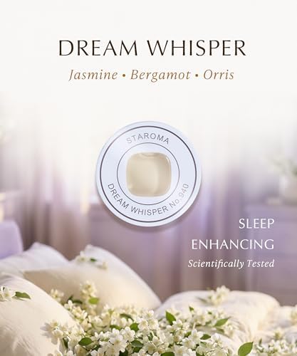 Dream Whisper (Jasmine Essential Oil Refill), Compatible with STAROMA Waterless Essential Oil Diffuser – Premium Aromatherapy Fragrance, Gentle and Consistent Scent – for 200 sqft Small Home, Office - Image 2