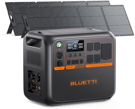 BLUETTI AC200PL Solar Generator & 2x200W Solar Panel Included 2304Wh LFP by Unknown