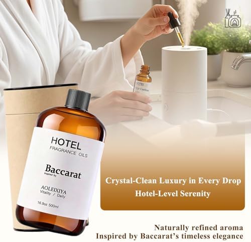 Hotel Collection Diffuser Oil Scent Inspired by The Iconic 5-Star Hotel Baccarat for Waterless Diffuser & Home Scenting Essential Oil for Ultrasonic and Crafting (16.9 Fl Oz (Pack of 1) - Image 6