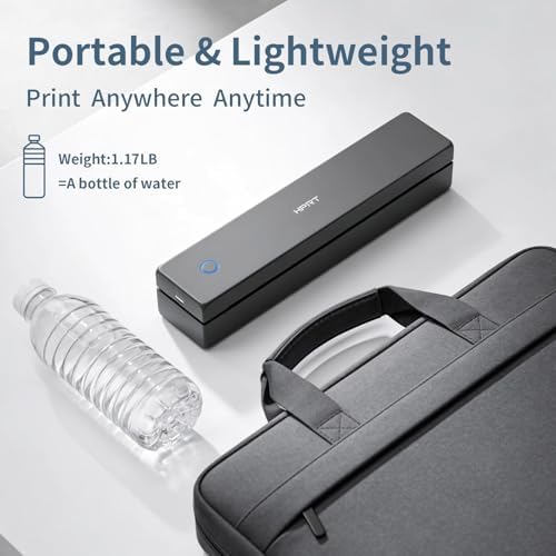 HPRT Inkless Portable Thermal Printer Wireless for Travel,MT620 Pro,300 DPI - Image 4