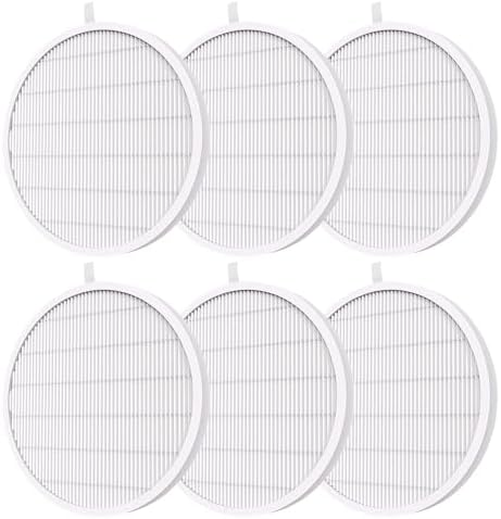 MelodySusie Nail Dust Collector Replacement Filter 6 Pack, Reusable Dust Filter for Spro Vacuum Fan Dust Collector Extractor Electric Dust Suction Machine by MelodySusie