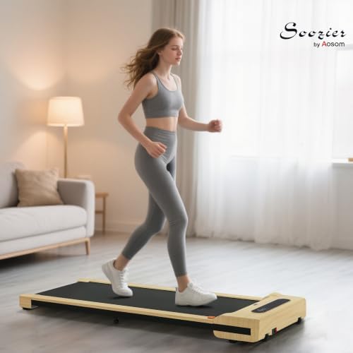 Soozier Walking Pad 2.5HP Under Desk Treadmill, 264 lbs, Installation-Free - Image 2