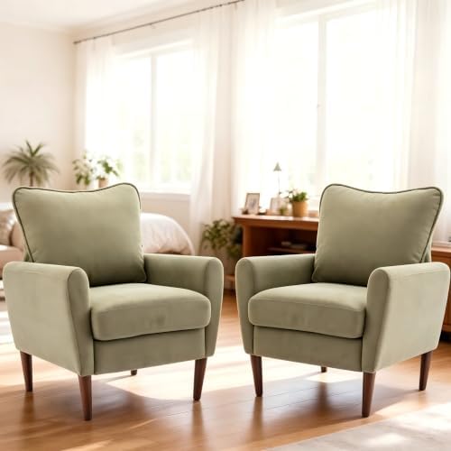 OLIXIS Comfy Accent Chair for Living Room Bedroom and Waiting Room by OLIXIS