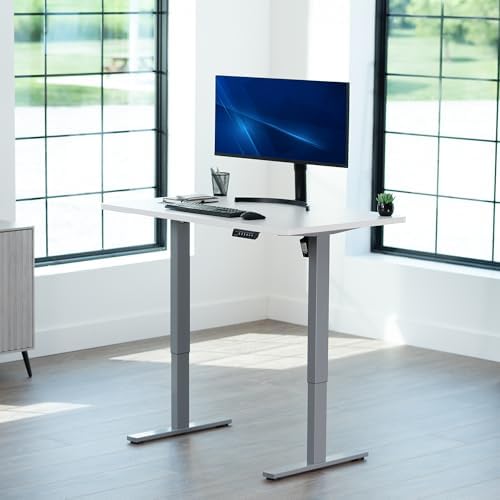 VIVO White 48 x 30 in Standing Desk, DESK-KIT-1G5W - Image 2