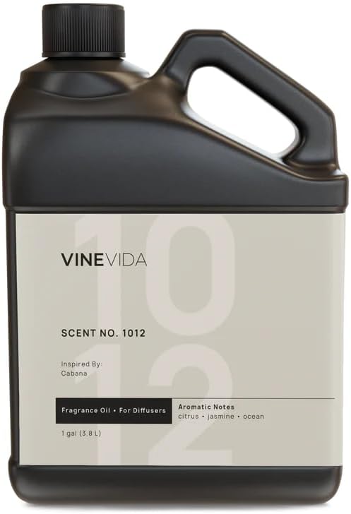 VINEVIDA (128oz) Hotel Fragrance Collection Diffuser Oil - Hotel Scents Diffusers for Home - Cold Air Diffuser Oil - Hotel Scent Essential Oil - Scent No.1012 Inspired by Ritz Carlton Hotel by VINEVIDA