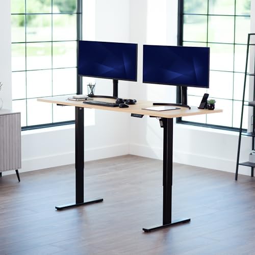 VIVO Light Wood 71 x 30 in Standing Desk, DESK-KIT-1B7C - Image 2