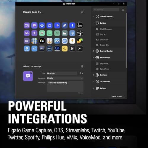 Elgato Stream Deck XL – Advanced Studio Controller,32 Macro Keys,Trigger Actions in apps and Software Like OBS,Twitch,​YouTube and More,USB,Works with Mac-and PC,(Pack of 12) - Image 6