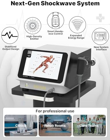 Upgraded Shockwave Therapy Machine with Focal Applicator, FSA or HSA-Eligible Extracorporeal ESWT Shock Wave Therapy Device for Joint and Muscle Pain Relief, Ideal for Home & Clinical - Image 4