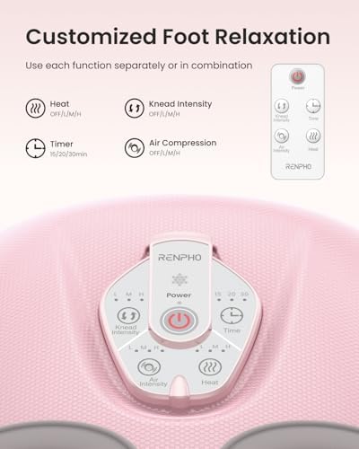 RENPHO Foot Massager with Heat, Birthday Gifts for Women, FSA Eligible HSA - Image 3