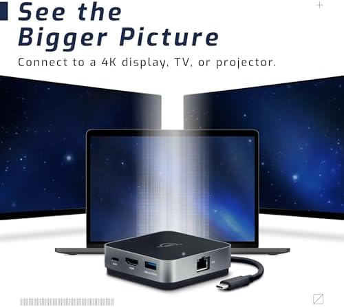 OWC USB-C Travel Dock E 6-Port 100W - HDMI 4K Gigabit Ethernet - Image 4