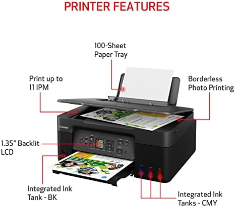 Canon MegaTank G3270 All-in-One Wireless Color Printer - Image 2