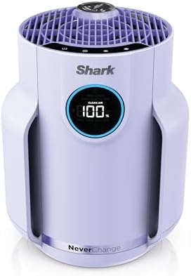 Shark NeverChange Compact Pro Air Purifier, HP072PL, Lilac by Unknown