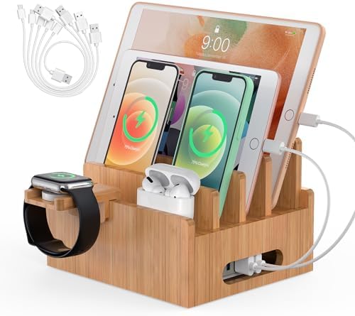 Pezin & Hulin Cell Phone Charging Stations with Watch Holder by PezinHulin