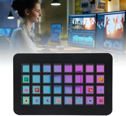 banapoy Stream Controller, 32 Macro Keys Stream Control Deck Studio Controller, Programmable Streaming Control Keyboard, for PC Live Streaming (2) - Image 5