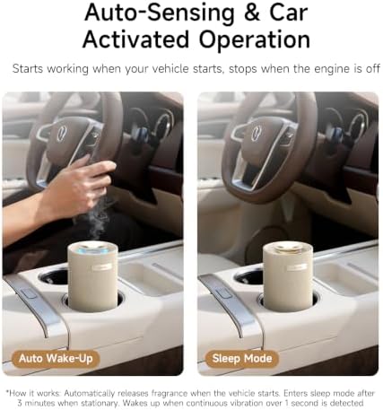 Waterless Essential Oil Diffuser for Home & Car, Cordless Portable Diffuser - Image 5