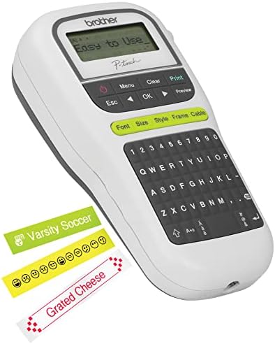 Brother P-Touch, PTH110, Easy Portable Label Maker, Lightweight, QWERTY Keyboard, One-Touch Keys, White (Renewed Premium) - Image 5