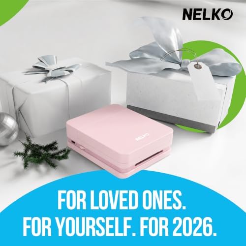 Nelko PP01 Photo Printer, 2x3 Portable Mini Printer with 100 Sheets, Pink - Image 3