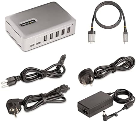 StarTech 7-Port USB-C Hub, 10Gbps, 65W, TAA (10G5A2CS-USB-C-HUB) - Image 7