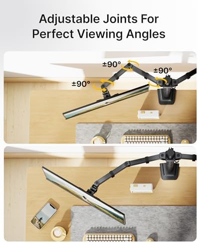 monTEK Heavy-Duty Dual Monitor Stand for 17-32", 22 lbs Each - Image 5
