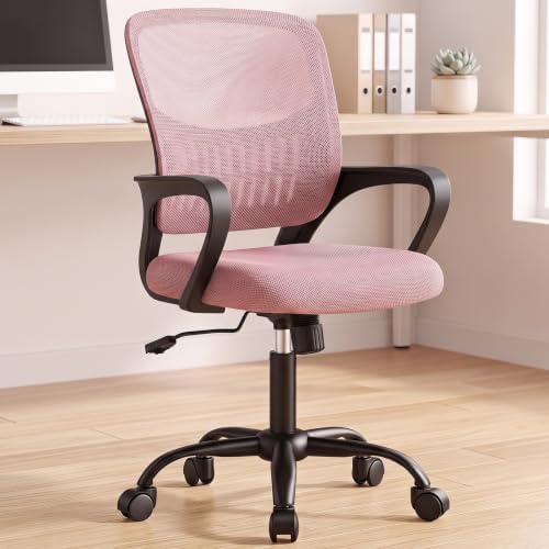OLIXIS Ergonomic Office Desk Chair, Mid-Back Executive Computer Chair by OLIXIS