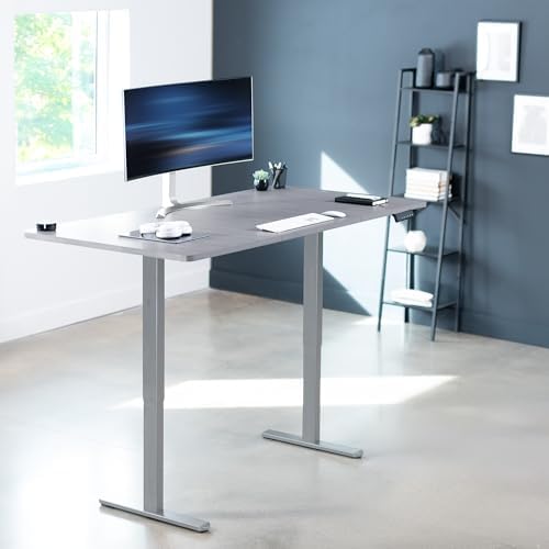 VIVO Dark Gray 71 x 36 in Standing Desk, DESK-KIT-E2G7G-36 - Image 2