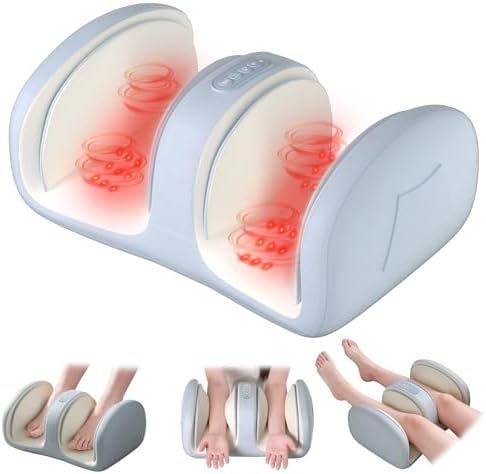 TISSCARE Shiatsu Foot Massager with Heat, Ideal for Feet & Calves, Gift for Men and Women by TISSCARE