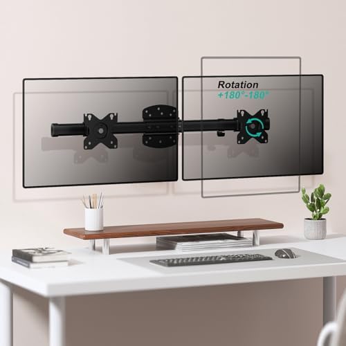 WALI Dual Monitor Wall Mount for 13-27 inch Screens, up to 22lbs - Image 6