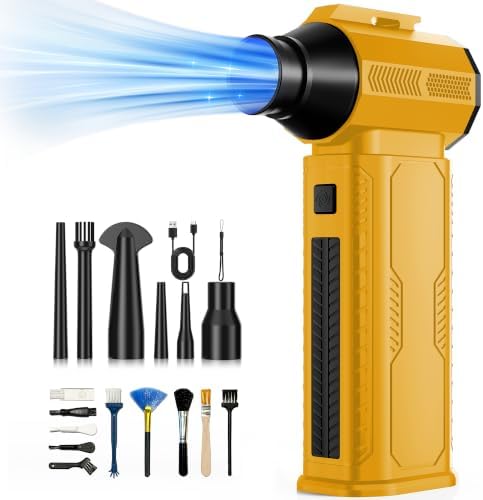Compressed Air Duster, 130,000RPM Ultra-Powerful Electric Air Duster by ZOAIVR