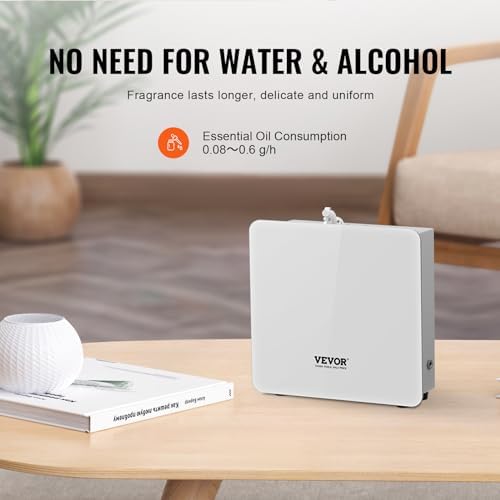 VEVOR Scent Air Machine for Home, 480ml Bluetooth Smart Essential Oil Diffuser with Cold Air Tech, Waterless Scent Diffuser Cover Up to 2500sq.ft for Business Office, Hotel, Spa, Large Room - Image 5