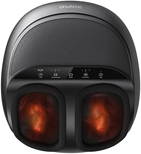RENPHO Full Foot Massager with Heat, Deep Shiatsu for Plantar Fasciitis by RENPHO
