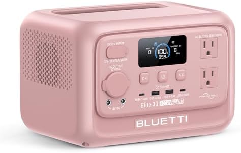 BLUETTI Elite 30 V2 Portable Power Station 288Wh 600W LFP Solar Generator by Unknown