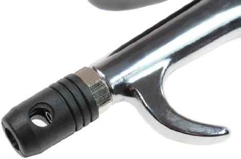 Coilhose Pneumatics 600-SR 600 Series Blow Gun with Safety Rubber Tip Silver 1/4" NPT Female 1 - Image 2