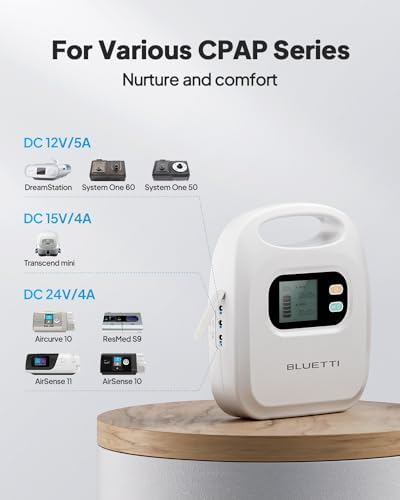 BLUETTI CPAP Battery Backup X30 297Wh Power Supply with Comprehensive Set - Image 3