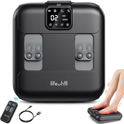 lifechill Cordless Foot Massager, Plantar Fasciitis & Neuropathy Relief by lifechill