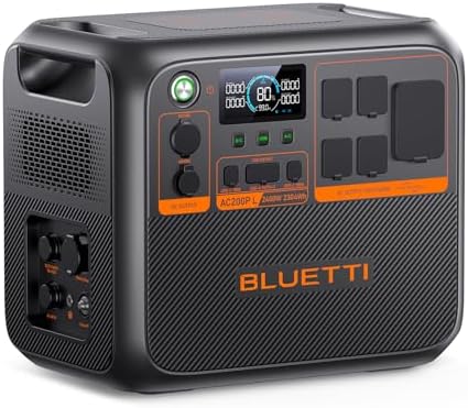 BLUETTI AC200PL Portable Power Station 2304Wh 2400W LiFePO4 Solar Generator by Unknown