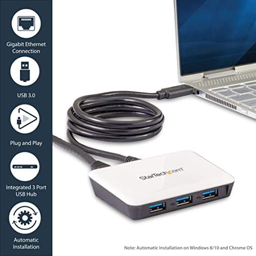 StarTech USB 3.0 to Gigabit Ethernet NIC, Network Adapter (ST3300U3S) - Image 3
