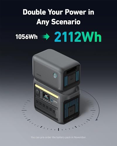 Anker SOLIX C1000 Portable Power Station and Water-Resistant Bag, 1,056Wh - Image 5