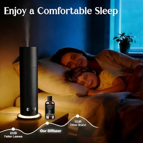 Waterless Essential Oil Diffuser, Scent Air Machine for Home with Hotel Scent Oil, Covers Up to 1000 Sq.Ft, Adjustable Mist & Timer, Hotel and Commercial Use - Image 6