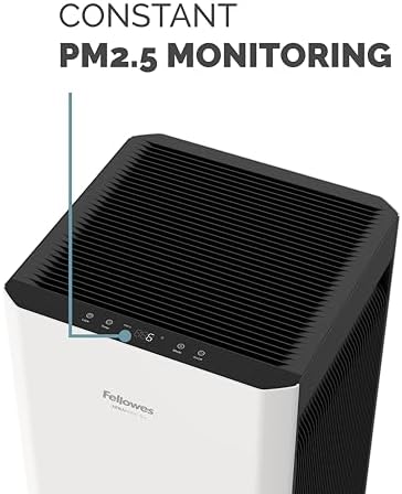 Fellowes AeraMax SV 4-Speed Large Room Air Purifier with True HEPA Air Filter and 3-Stage Allergen and Odor Purification, 4500 S. Ft. Coverage, 2 YEAR FILTER LIFE - 9794501 - Image 6