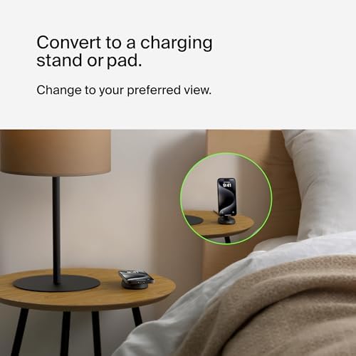 Belkin Qi2 15W Magnetic Wireless Charging Stand, Convertible (2 Pack) - Image 3