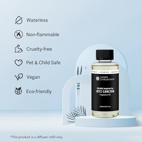 Luxury Hotel Scent Inspired by Ritz Carlton200ml Fragrance Oil for Diffuser - Image 4