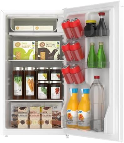 ARCTIC CHEF Mini Fridge Compact Refrigerator, 3.2 Cu Ft, White - Image 5