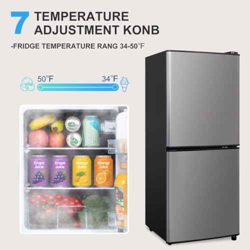 4.2 Cu Ft Mini Fridge with Freezer for Bedroom Small Fridge Refrigerator - Image 5