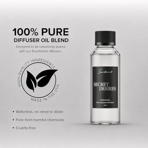 Scentiment Secret Desires Diffuser Oil - Fragrance Oil - 4.06 fl oz (120mL) - Image 4