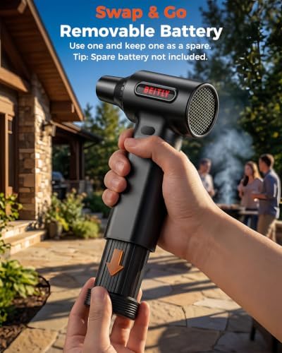 FT50 Rechargeable Compressed Air Duster with Removable Battery - Image 3