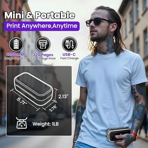 Phomemo TP31 Mini Tattoo Stencil Printer for 3-Inch Tattoos - Image 4